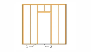 Disposition pour l’ouverture d’une porte