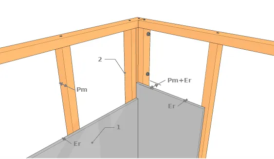 Angle avec renfort