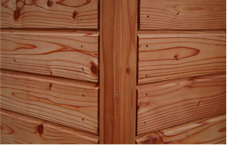 Bardage en bois de Douglas