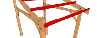 Vignette de l'article : FBB01x : Fixation des chevrons (empanons)