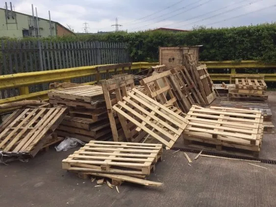 Les palettes en bois