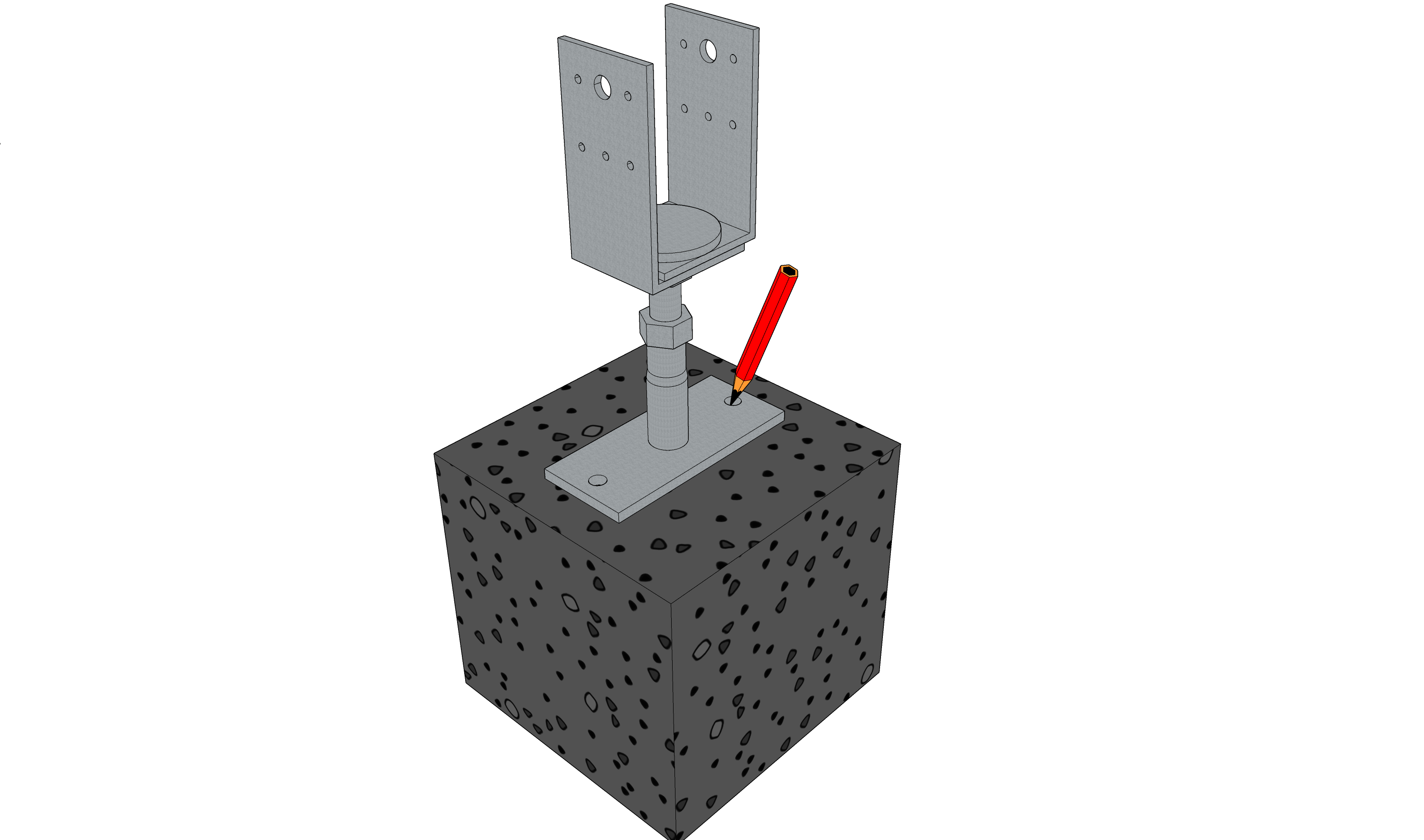 Méthodes de fixation de poutres porteuses ou solives sur plots en béton — free download