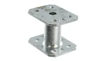 Pieds de poteau mini fixe
