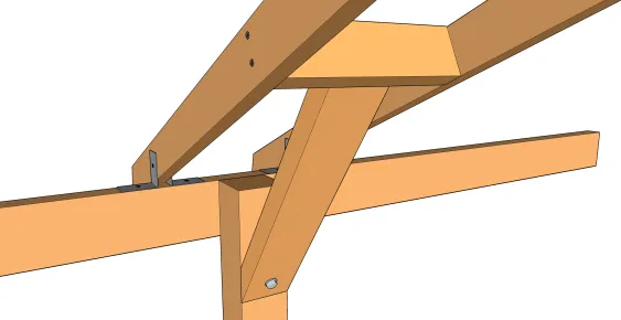 Fixer le bras de contreventement