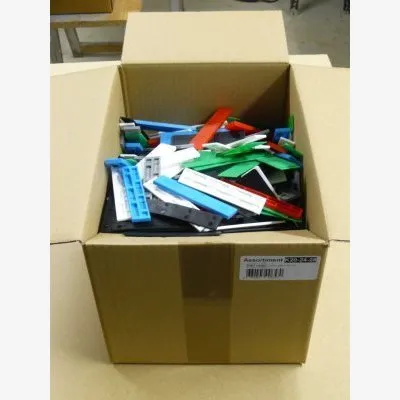 Assortiment de 1200 cales plates, 24 x 100 mm (1 à 6mm) - Réf. AK24S12