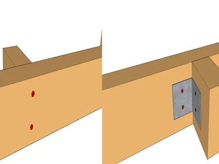 FBB27x : Assemblage perpendiculaire courant