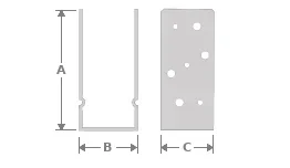 Embase de poteau