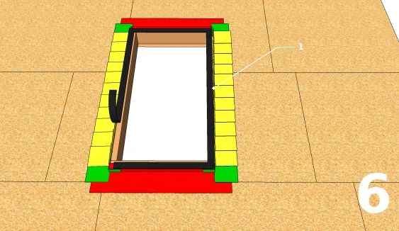 Poser un ruban de vitrage