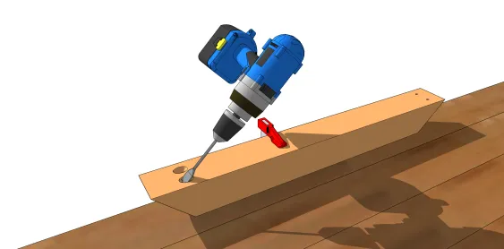 Réaliser le trou borgne