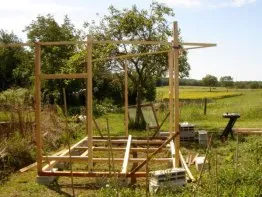Structure de cabane