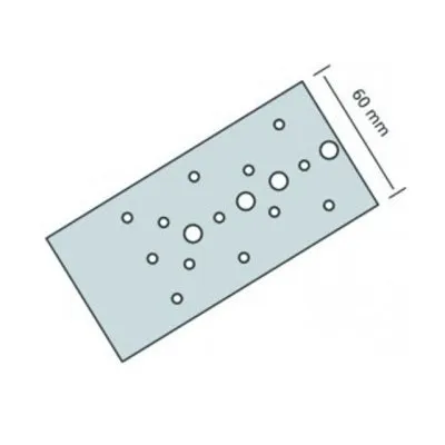 Feuillard perforé FP - Réf. FP60/1/25