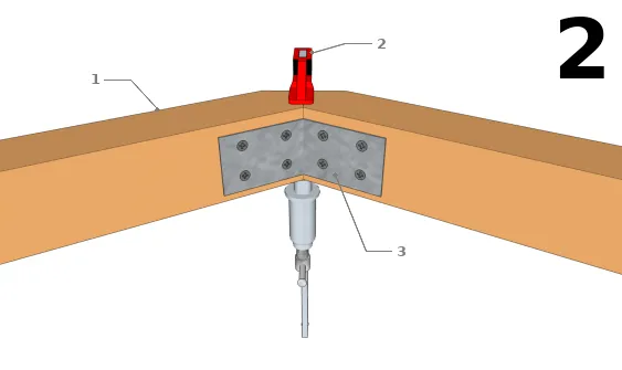 Assembler et fixer les traverses