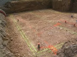 La préparation de la fondation