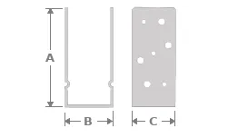 Embase de poteau