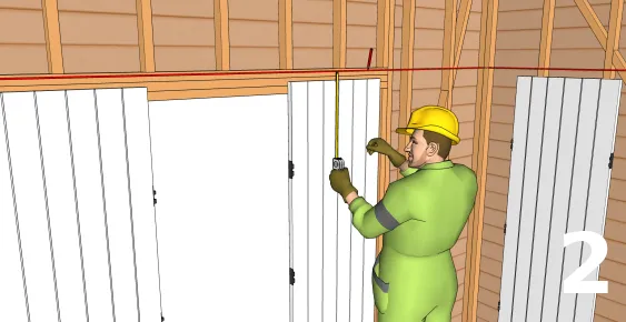 Déterminer la hauteur des rails