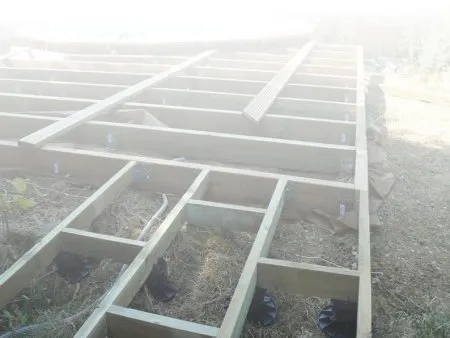 Le bois pour la structure