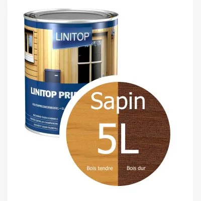 LINITOP PRIM & FINISH : Lasure d'imprégnation transparente. - Réf. L373