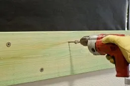 Fixation d’éléments bois en extérieur