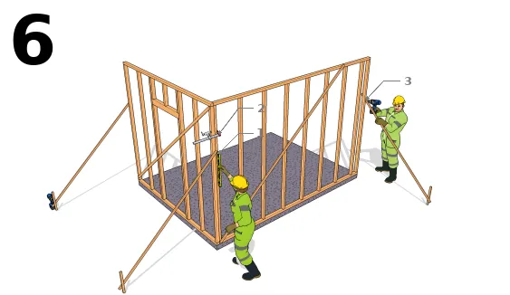 Les autres pans de mur