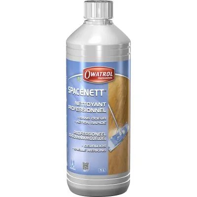 SPACENETT : Nettoyant décrassant professionnel à l'eau - tous bois pour l'INTERIEURS - Réf. 135