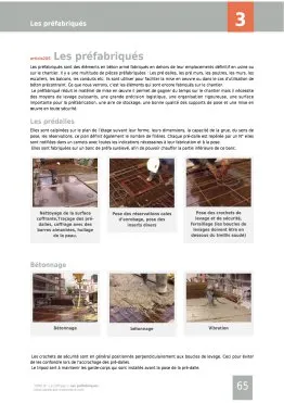 Extrait de la rubrique les préfabriqués