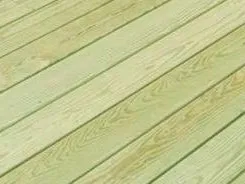 Le bois traité aux sels en autoclave