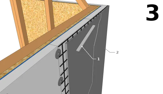 Application des couches de fond et de finition