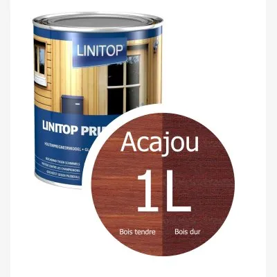 LINITOP PRIM & FINISH : Lasure d'imprégnation transparente. - Réf. L350