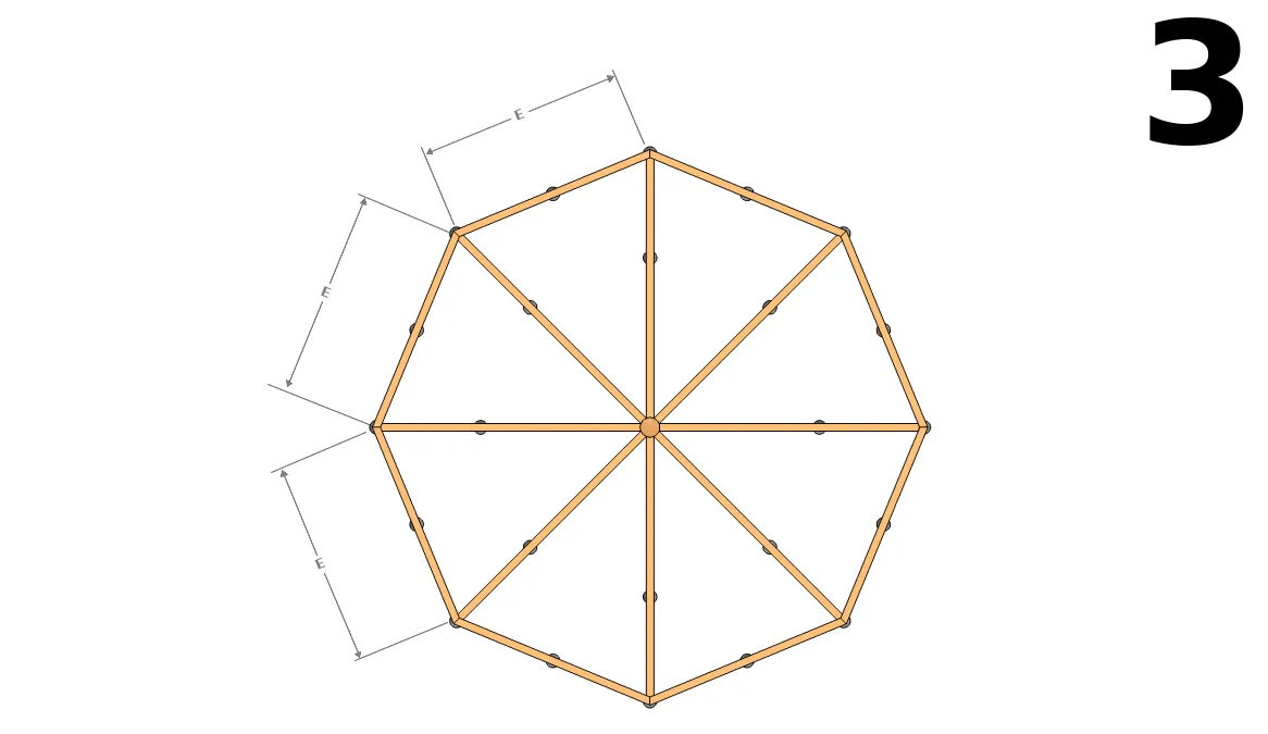 Déterminer l’entraxe E