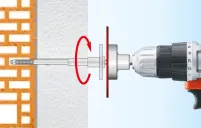 Forcer l’enfoncement de la collerette