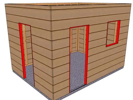 FBB85x : Fixation des tapées