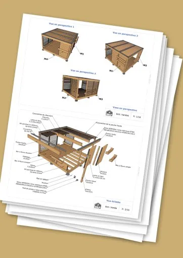 Des plans de pergolas