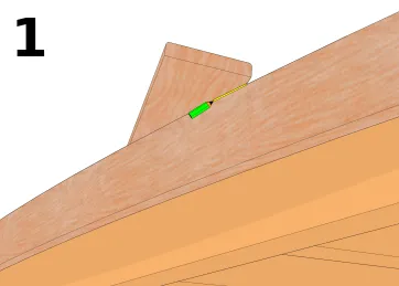 Tracer le trait de coupe