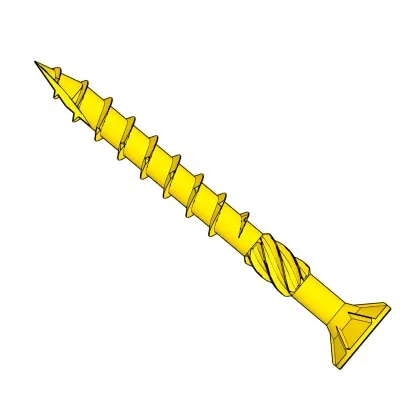 Vis à bois structurelle - tête fraisée - filetage partiel - SWC8X80 - Réf. 75352