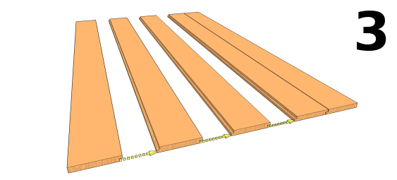 Assembler les planches