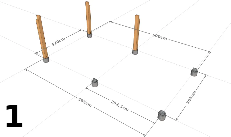 Positionnement des axes sur les chaises