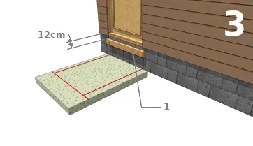 Installer la muralière