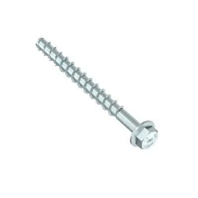 Vis HECO MULTI-MONTI-PLUS SS - tête hexagonale avec embase - zingué blanc - D12 x L160 - Réf. 48461_5