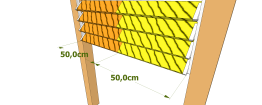 Surface d’emprise d’un parclose