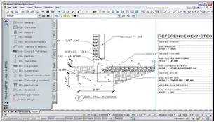 Une vue d’AUTOCAD