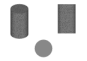 Un plot en béton (forme cylindrique)
